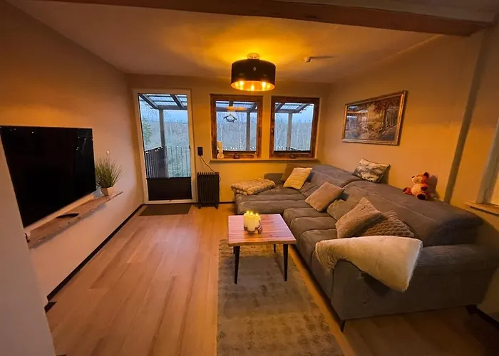 Feriehus Fuxbau Design-ferienhaus Im Harz Mit Sauna Und Kamin *