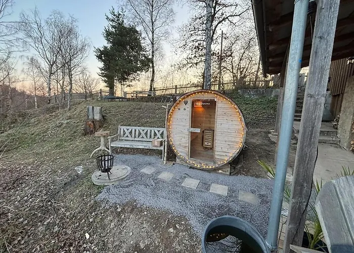 Fuxbau Design-ferienhaus Im Harz Mit Sauna Und Kamin