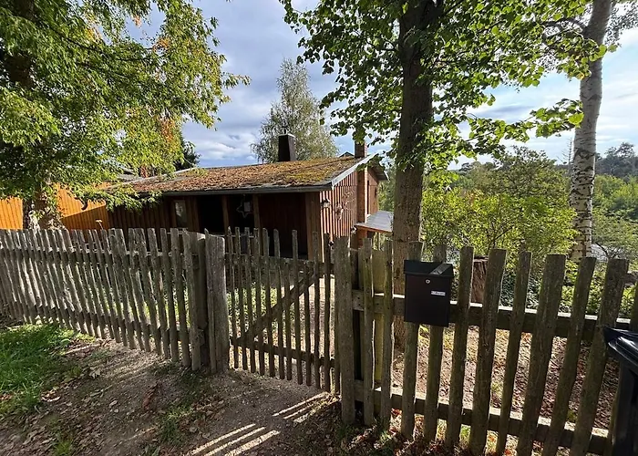 Fuxbau Design-ferienhaus Im Harz Mit Sauna Und Kamin * ثال